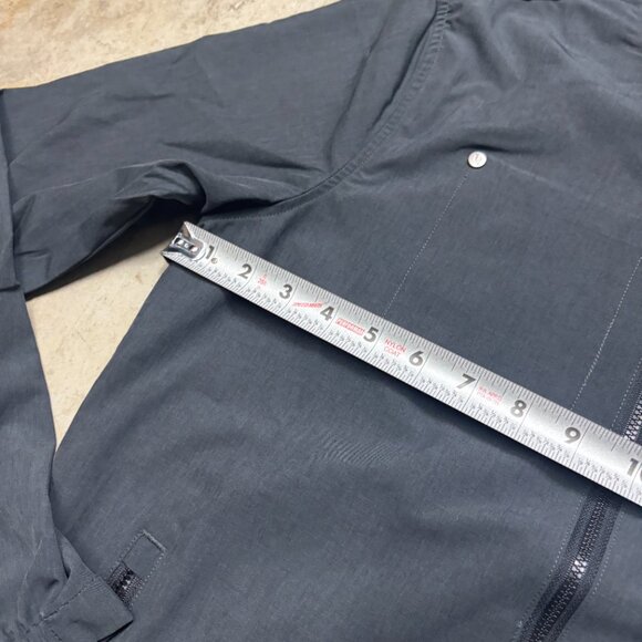 Vuori Venture Track Jacket Mens Small Black Linen Texture Full Zip Athletic NWT - Picture 6 of 10
